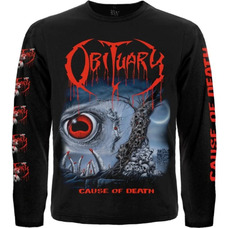 Футболка з довгим рукавом Obituary "Cause of Death" Зображення