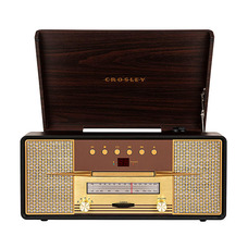Виниловый проигрыватель Crosley Rhapsody Entertainment Center (Mahogany) Изображение