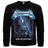 Футболка с длинным рукавом Metallica "Ride The Lightning" Изображение