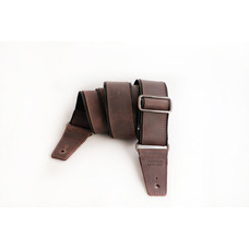 Гітарний ремінь Tropaeis Leather Crazy Rock (chocolate) Зображення