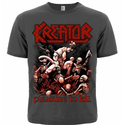 Футболка Kreator "Pleasure to Kill" (graphite) Зображення