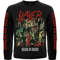 Футболка с длинным рукавом Slayer "Reign In Blood" Изображение