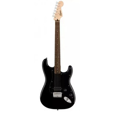 Электрогитара SQUIER by FENDER SONIC STRATOCASTER HT H BLACK Изображение