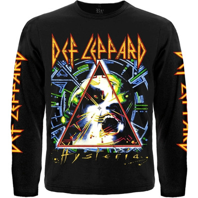Футболка з довгим рукавом Def Leppard "Hysteria" Зображення