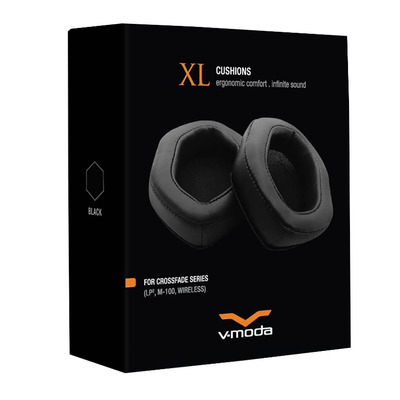 Амбушюры для наушников V-Moda XL Memory Cushions Black Изображение