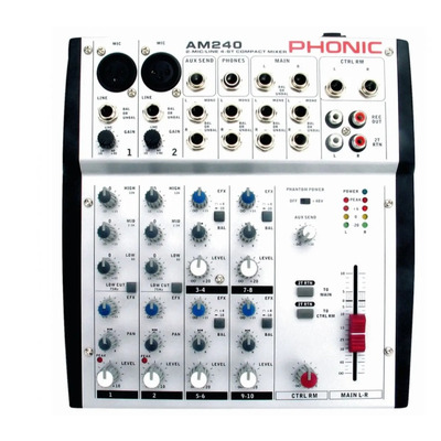 Микшерный пульт Phonic AM 240 Изображение