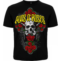 Футболка Guns'n'Roses (крест из роз) Изображение