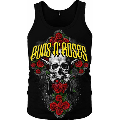 Майка Guns'n'Roses (крест из роз) Изображение