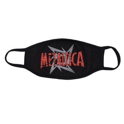 Маска многоразовая Metallica (лого) (rw) Изображение