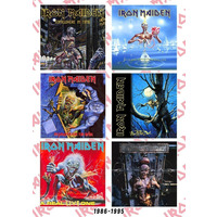 Стикерпак Iron Maiden (album covers 1986-1995) Изображение