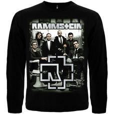 Футболка з довгим рукавом Rammstein (photo band with logo) Зображення