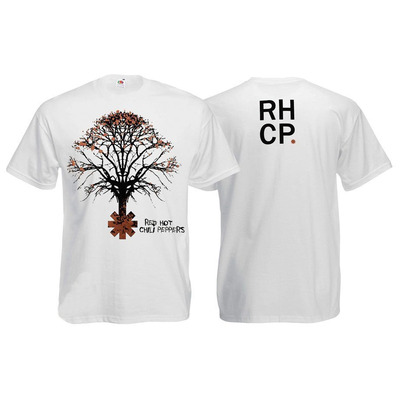 Футболка RED HOT CHILI PEPPERS Higher Ground (бІла) Зображення