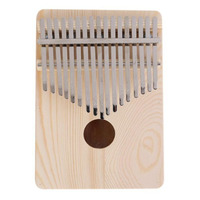 Калимба Natural с отверстием 17 клавиш Изображение
