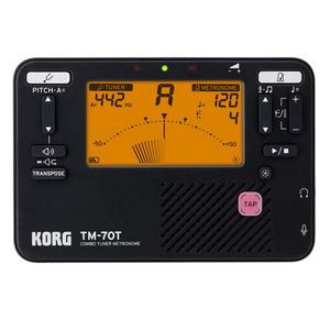 Тюнер-метроном KORG TM-70T BK Зображення