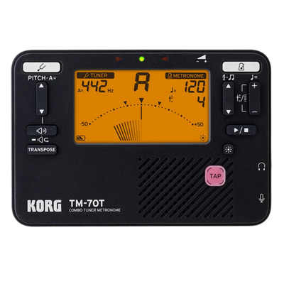 Тюнер-метроном KORG TM-70T BK Зображення