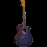 Електроакустична гітара Lag Tramontane Special Edition GLA T-BLUE-ACE (Blue Burst) Зображення