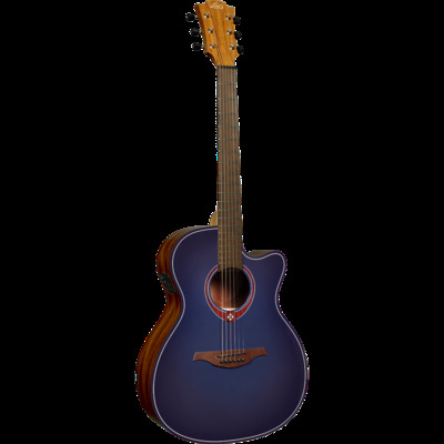 Электроакустическая гитара Lag Tramontane Special Edition GLA T-BLUE-ACE (Blue Burst) Изображение