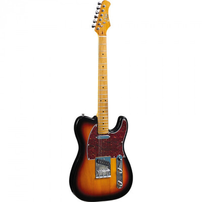 Електрогітара Eko Guitars VT-380V (Maple Sunburst) Зображення