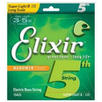 Струна для бас-гітари Elixir 5S NW 125 L S Зображення