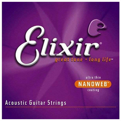 Струна для акустической гитары Elixir AC NW 035 Изображение