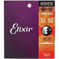 Струны для акустической гитары Elixir AC Ph NW CL (3 Pk) Изображение