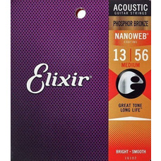 Струны для акустической гитары Elixir AC Ph NW M (3 Pk) Изображение