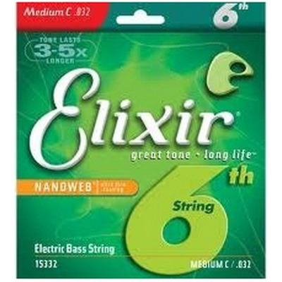 Струна для бас-гитары Elixir BASS NW 125LS Изображение
