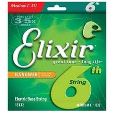 Струна для бас-гитары Elixir BASS NW 130XL Изображение