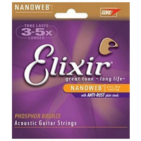 Струна для акустической гитары Elixir PB NW 024 Sgl Изображение