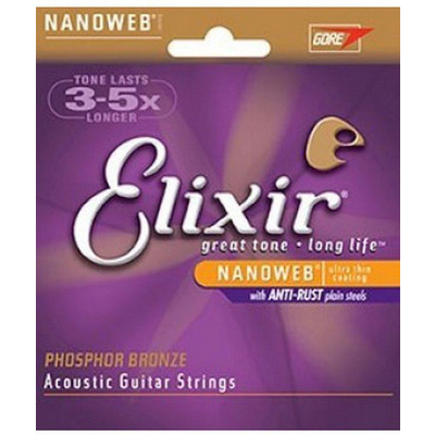 Струна для акустической гитары Elixir PB NW 026 Sgl Изображение