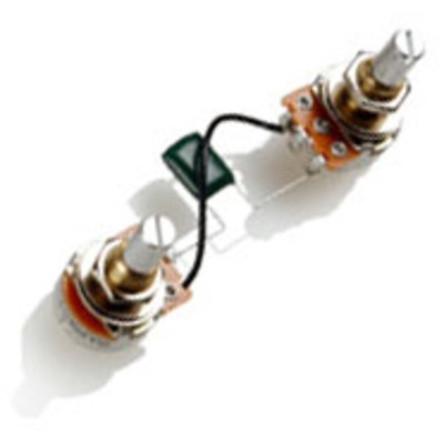 EMG CS 89 VT-SPL-LS (evo1) - набір потенціометрів для 89 - гучність (push/pull) + тон, довгі ручки з насічками (Split Shaft) Зображення