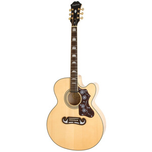 Электроакустическая гитара Epiphone EJ-200CE NAT GH Изображение
