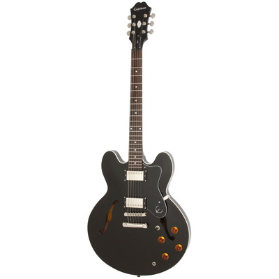 Напівакустична гітара Epiphone DOT Ebony CH HDWE Зображення