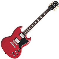 Електрогітара Epiphone Faded G-400 Worn Cherry Ch Hdwe (EGGVWCCH1) Зображення