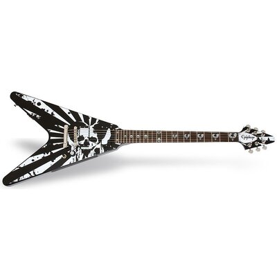 Електрогітара Epiphone Robb Flynnl Love/Death Baritone-V (EGRFEBNH1) Зображення