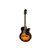 Гітара електроакустична EPIPHONE J-200 EC STUDIO PARLOR VINTAGE SUNBURST Зображення