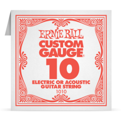 Струна одинарная эл.+ак. Ernie Ball P01010 Изображение