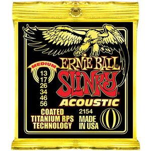 Струни для акустичної гітари Ernie Ball P02154 Зображення