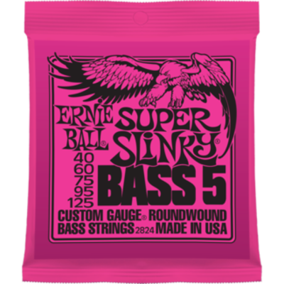 Струни для бас-гітари Ernie Ball P02824 Зображення