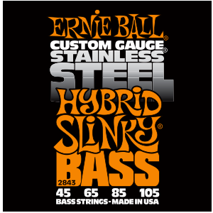 Струни для бас-гітари Ernie Ball P02843 Зображення