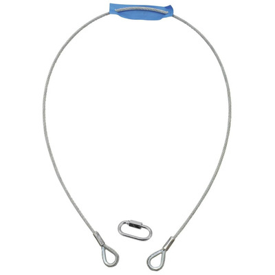 Кабель Eurolite Safety Bond A 4x1000mm up to 15kg silver (58010320) Изображение