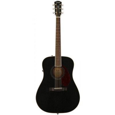 Электроакустическая гитара FENDER PM-1E DREADNOUGHT MAHOGANY BLACK TOP LTD Изображение
