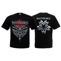 Футболка BLACK VEIL BRIDES "Burning Heart" Зображення