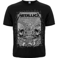 Футболка Metallica "The Black Album" (faces of band) Изображение