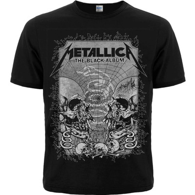 Футболка Metallica "The Black Album" (faces of band) Изображение
