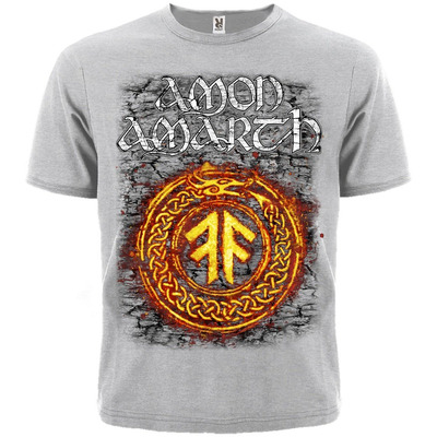 Футболка Amon Amarth "The Pursuit Of Vikings" (меланж) Изображение