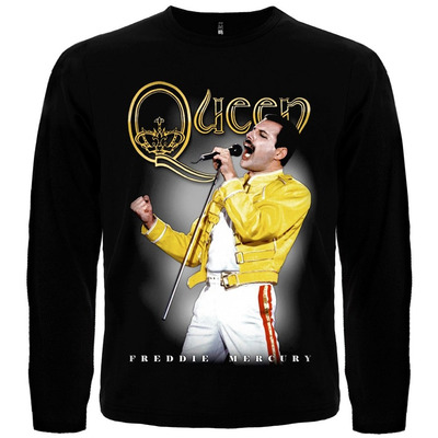 Футболка з довгим рукавом Queen (Freddie Mercury) Зображення