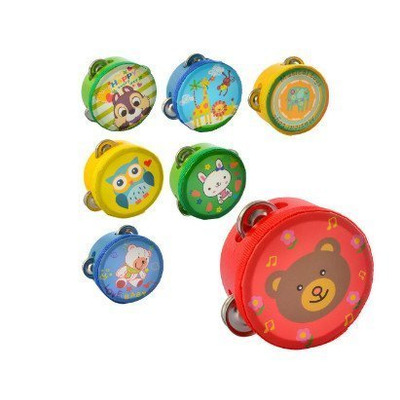 Тамбурин дитячий дерев'яний Зображення