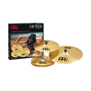 Набор тарелок Meinl HCS141620 HCS Complete Cymbal Set (14 Hihat, 16 Crash, 20 Ride) Изображение