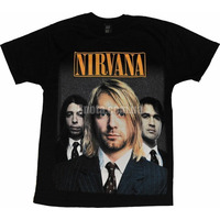 Футболка Nirvana (фото группы) Изображение
